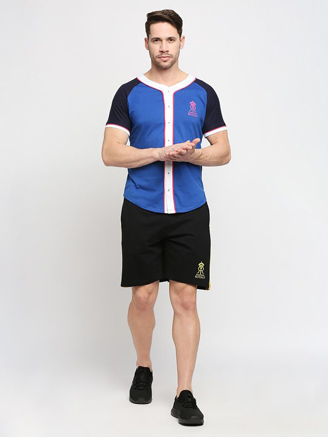 Rajasthan Royals RR Mens Baseball T-Shirt (5)