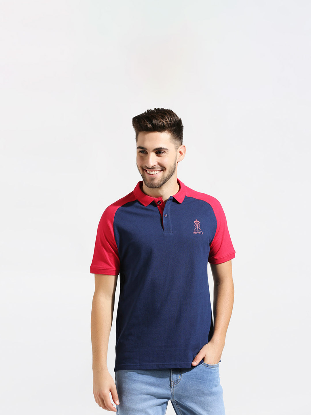 Rajasthan Royals RR Men's Pink (1)
