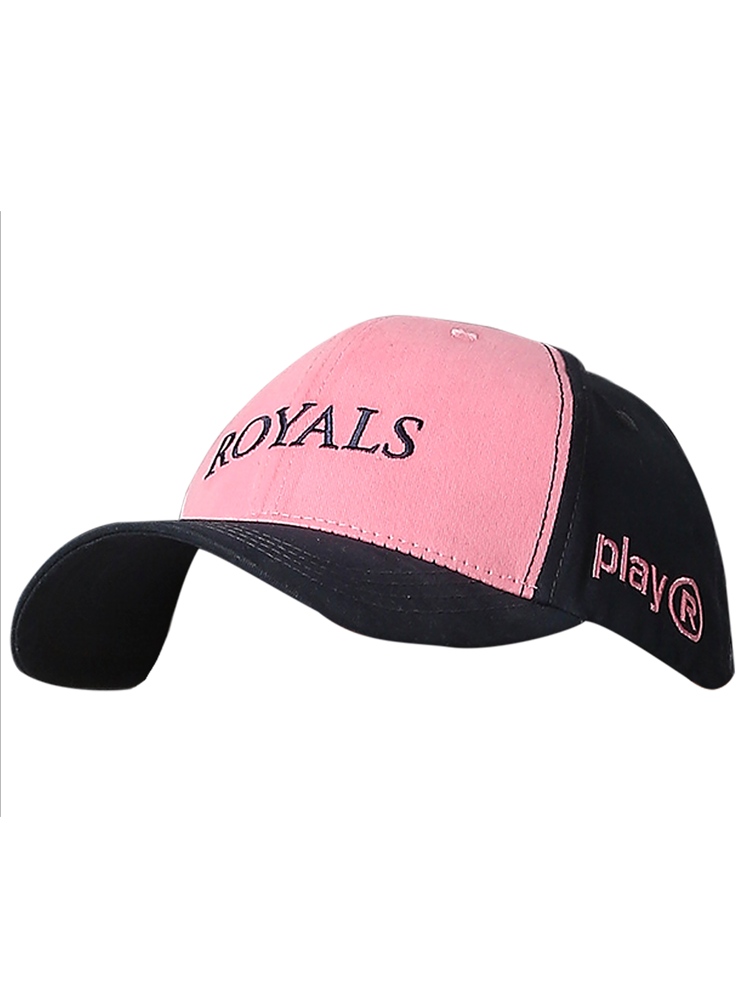 Rajasthan Royals RR Pink and Black Printed Cap (10)