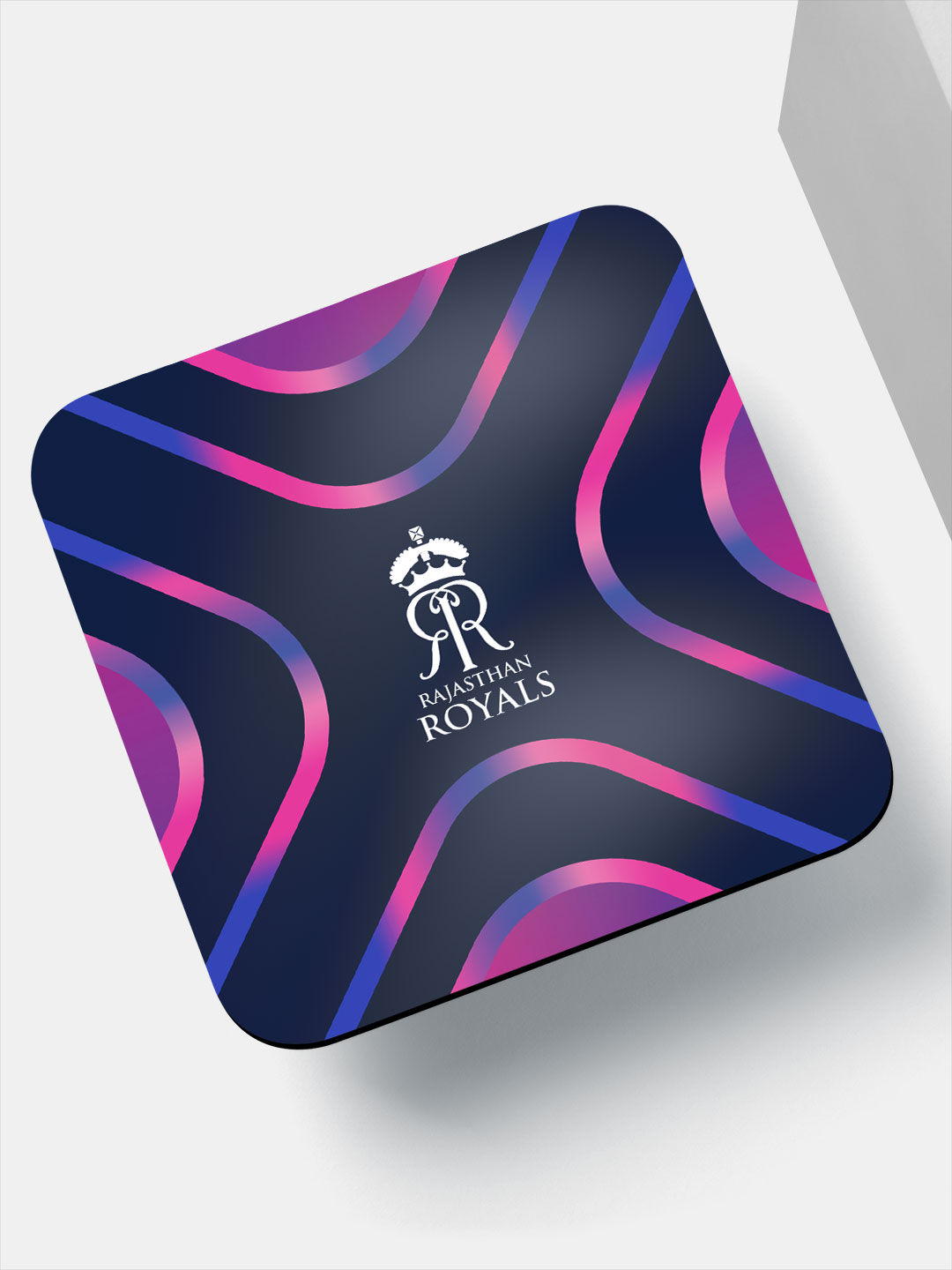 Rajasthan Royals RR Symmetric - Square Coaster (Pack of - 4) (2)