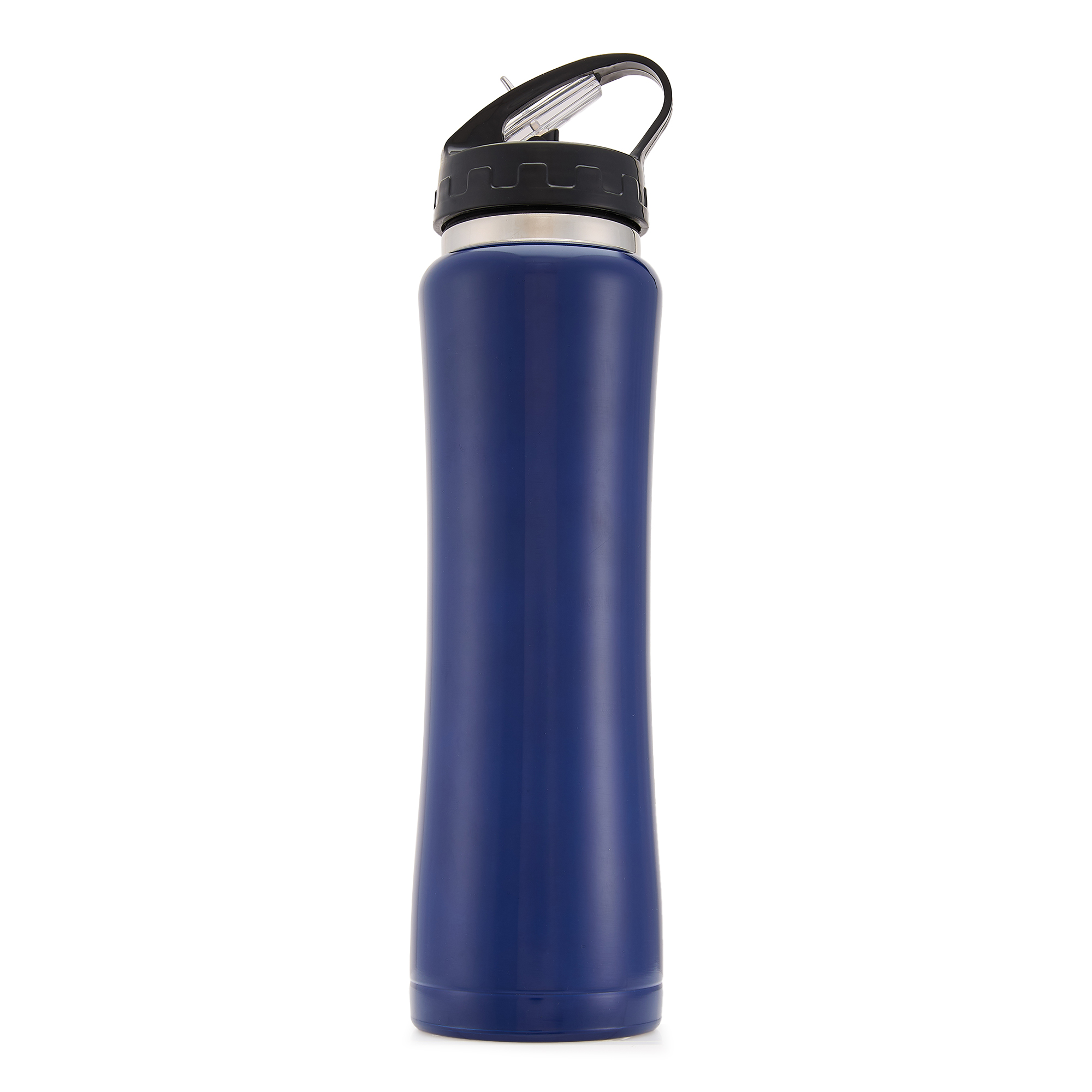 Rajasthan Royals Single Walled, Easy to Carry, Leak-Proof, Rust Free, Stainless Steel Bottle - 750 Ml (Blue) (3)