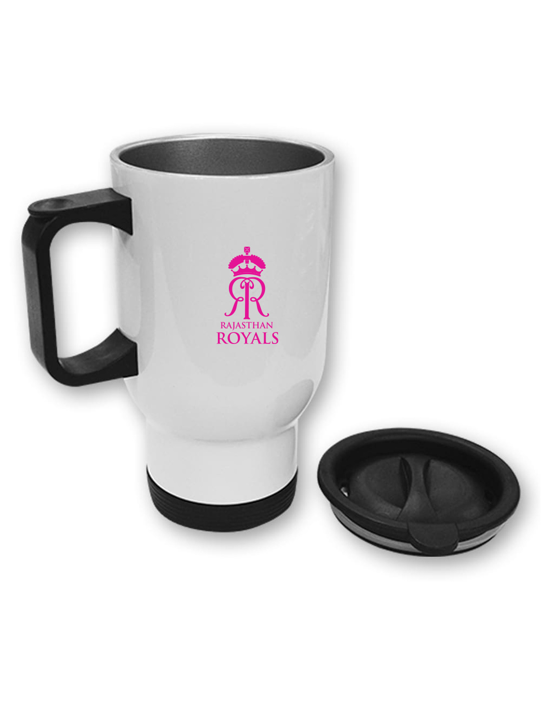Rajasthan Royals Travel Mug with Vacuum Insulated Double-Walled Leakproof Lid Stainless Steel Mug - 450 ML (4)