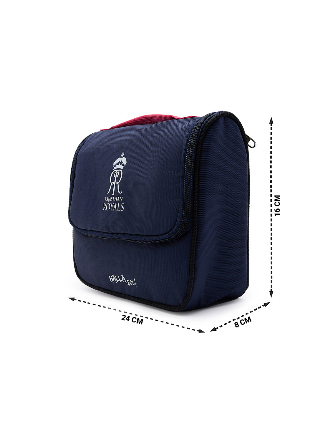 Rajasthan Royals Travel Organizer For Shaving Kit and Cosmetics Toiletry Kit Bag with Large Storage Compartments (Blue/P (11)