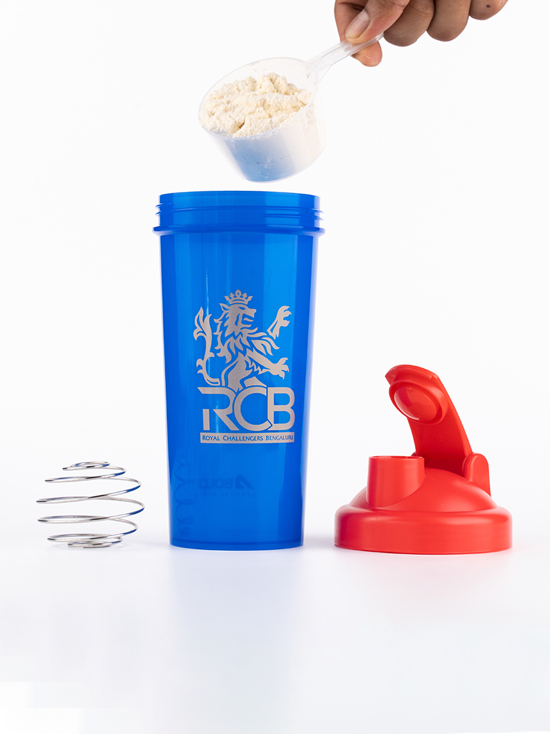 Royal Challengers Bangalore Gym Shaker for Protein Shake Leakproof for Protein Gym Bottle - Blue (13)