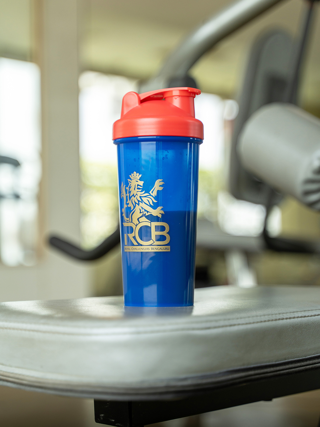Royal Challengers Bangalore Gym Shaker for Protein Shake Leakproof for Protein Gym Bottle - Blue (8)