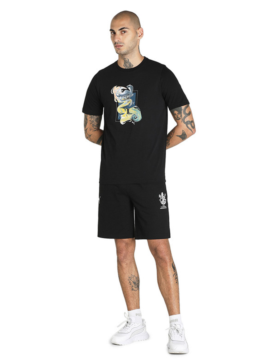 Royal Challengers Bangalore Men Graphic Printed Half Sleeve Round Neck T-Shirt (5)
