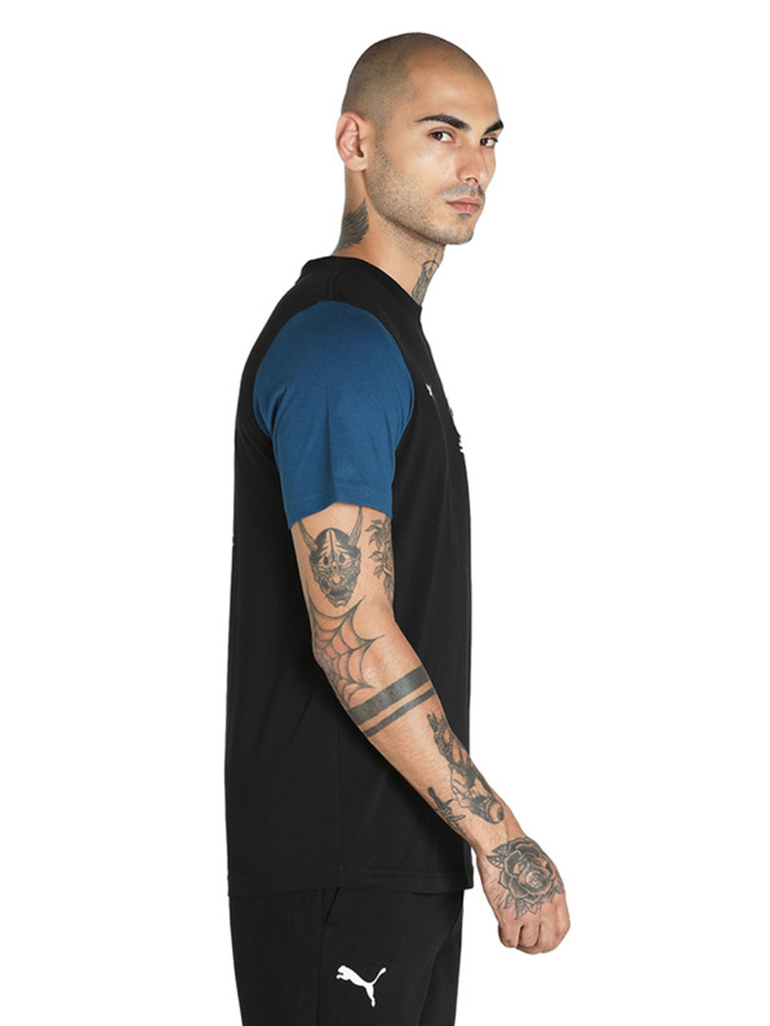 Royal Challengers Bangalore Royal Challengers Bangalore Puma x RCB Black Graphic Tee (1)