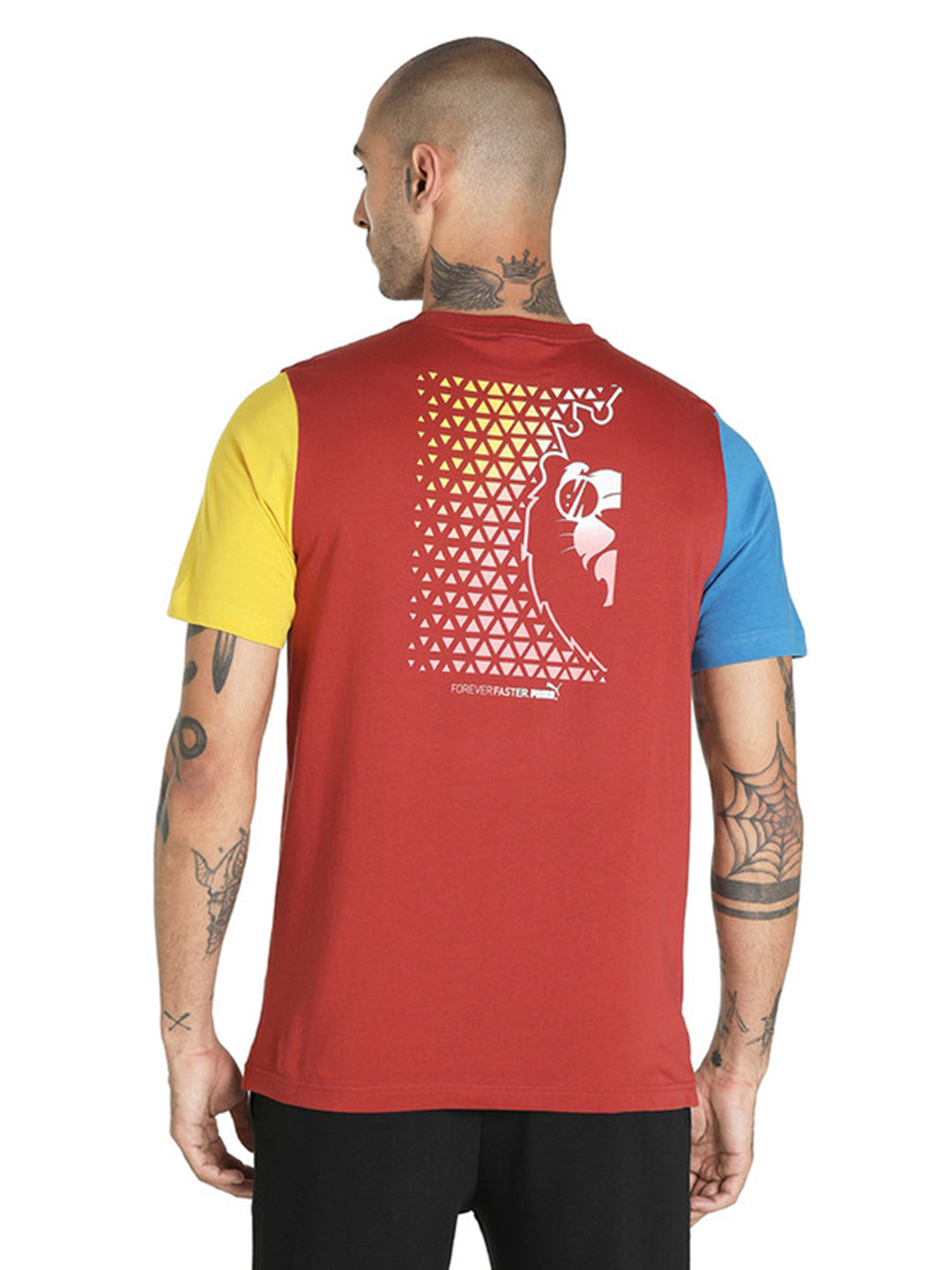 Royal Challengers Bangalore Royal Challengers Bangalore Puma x RCB Chilli Oil Graphic Tee (3)