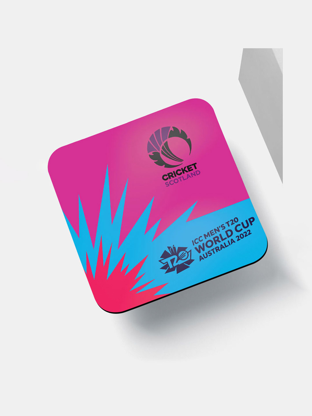 Scotland Team Scotland ICC T20 Square Coaster (1)