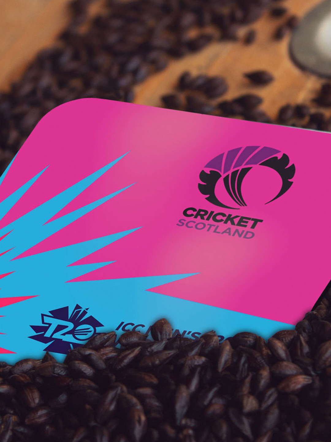 Scotland Team Scotland ICC T20 Square Coaster (3)