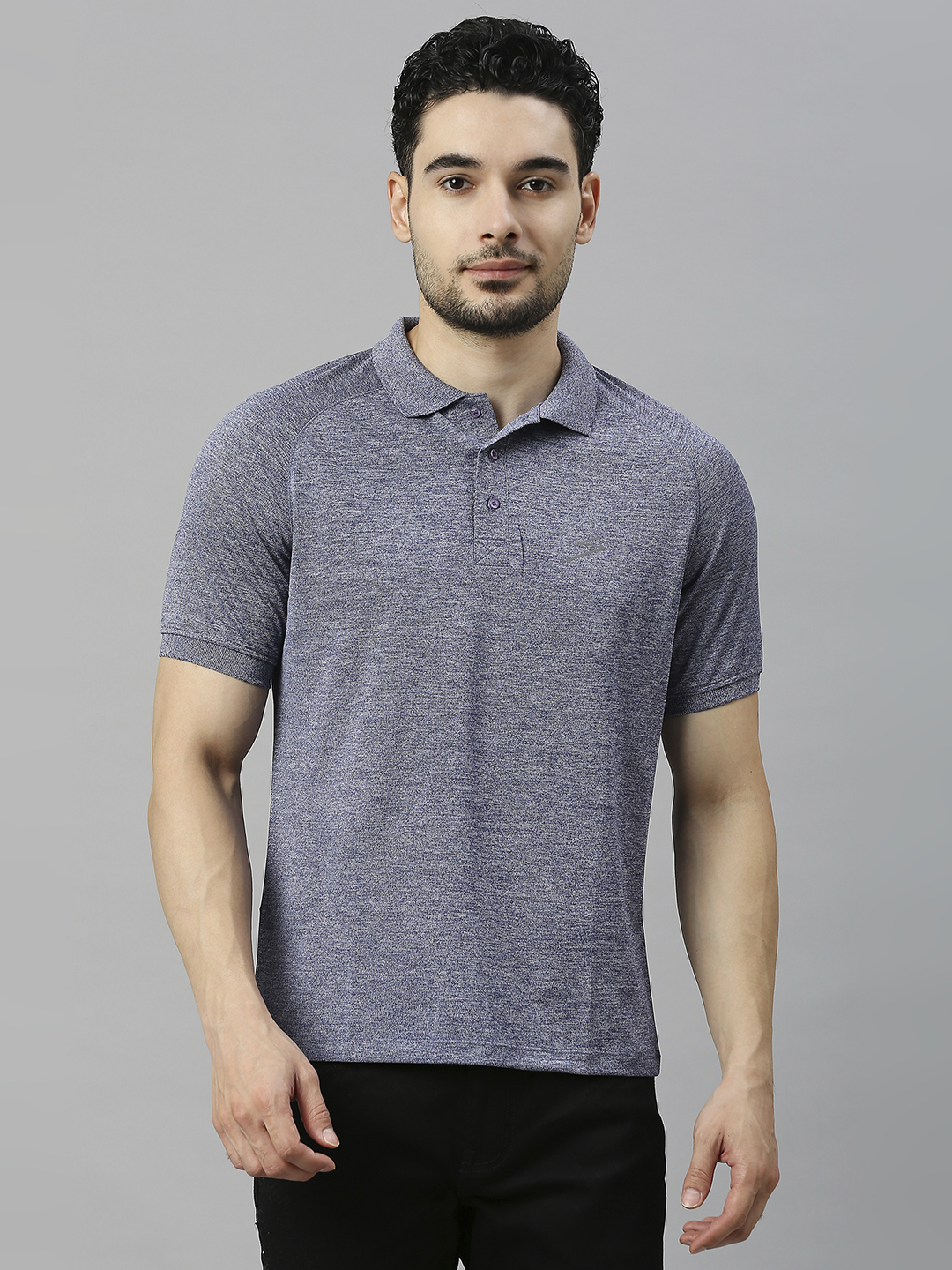 SG Men Astral Aura Solid Short Sleeves Polo Collar T-Shirts (1)
