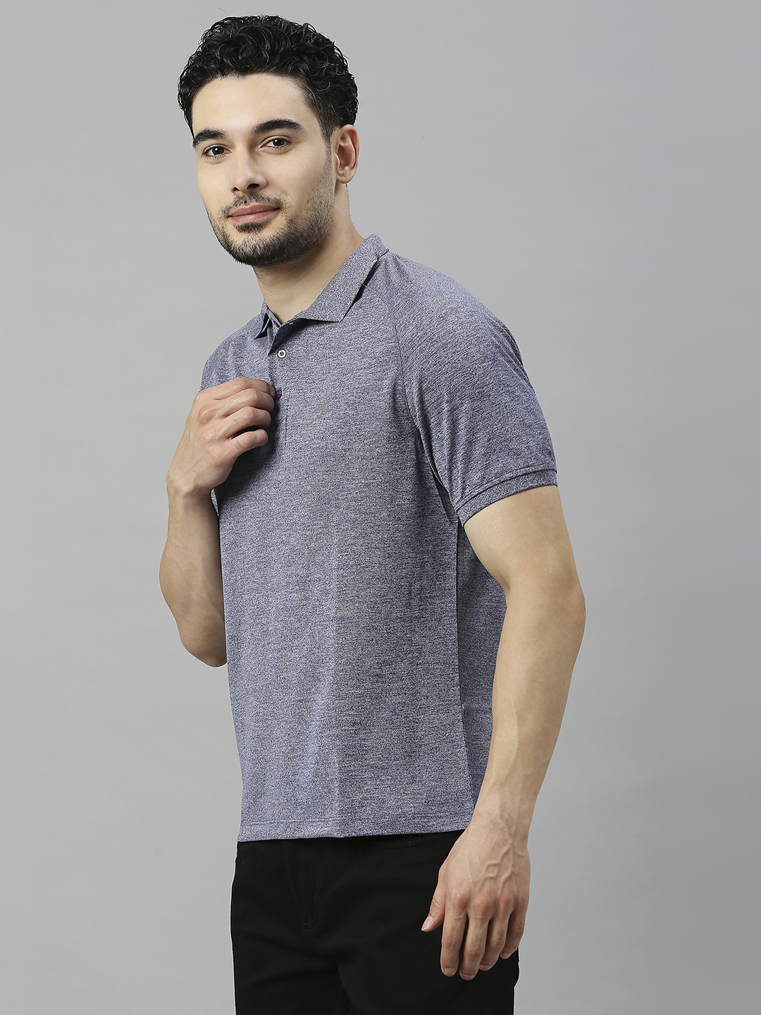 SG Men Astral Aura Solid Short Sleeves Polo Collar T-Shirts (3)