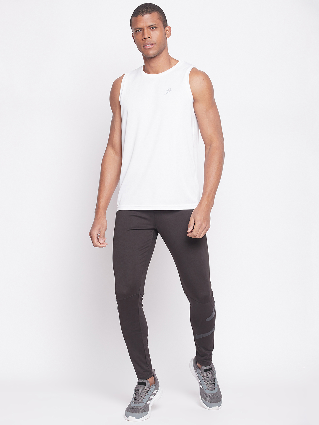 SG Men Black Printed Polyester Regular Fit Track Pants (5)