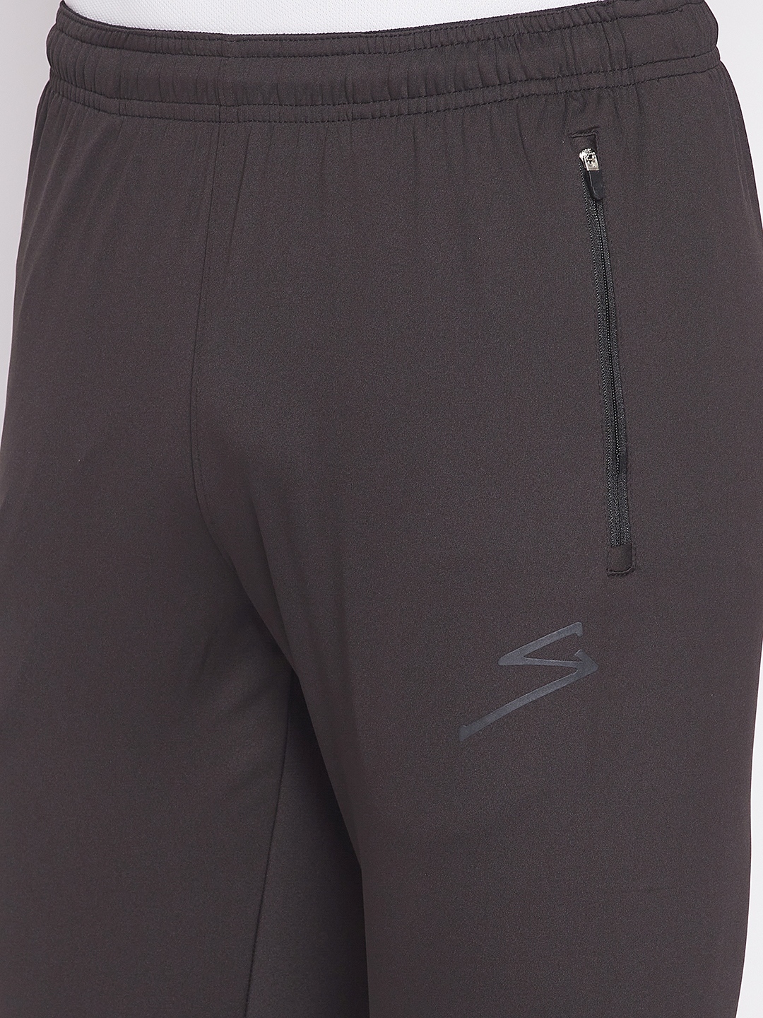SG Men Black Printed Polyester Regular Fit Track Pants (6)