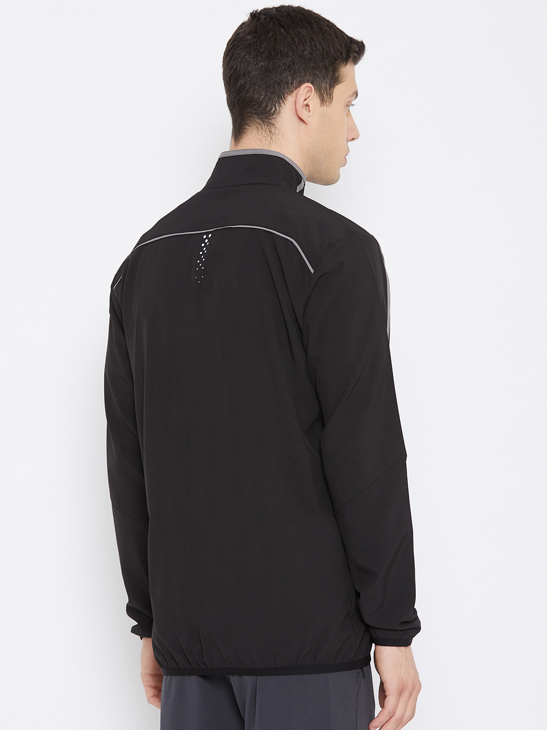 SG Men Black Solid Long Sleeves Round Neck Co-ord Sets (4)