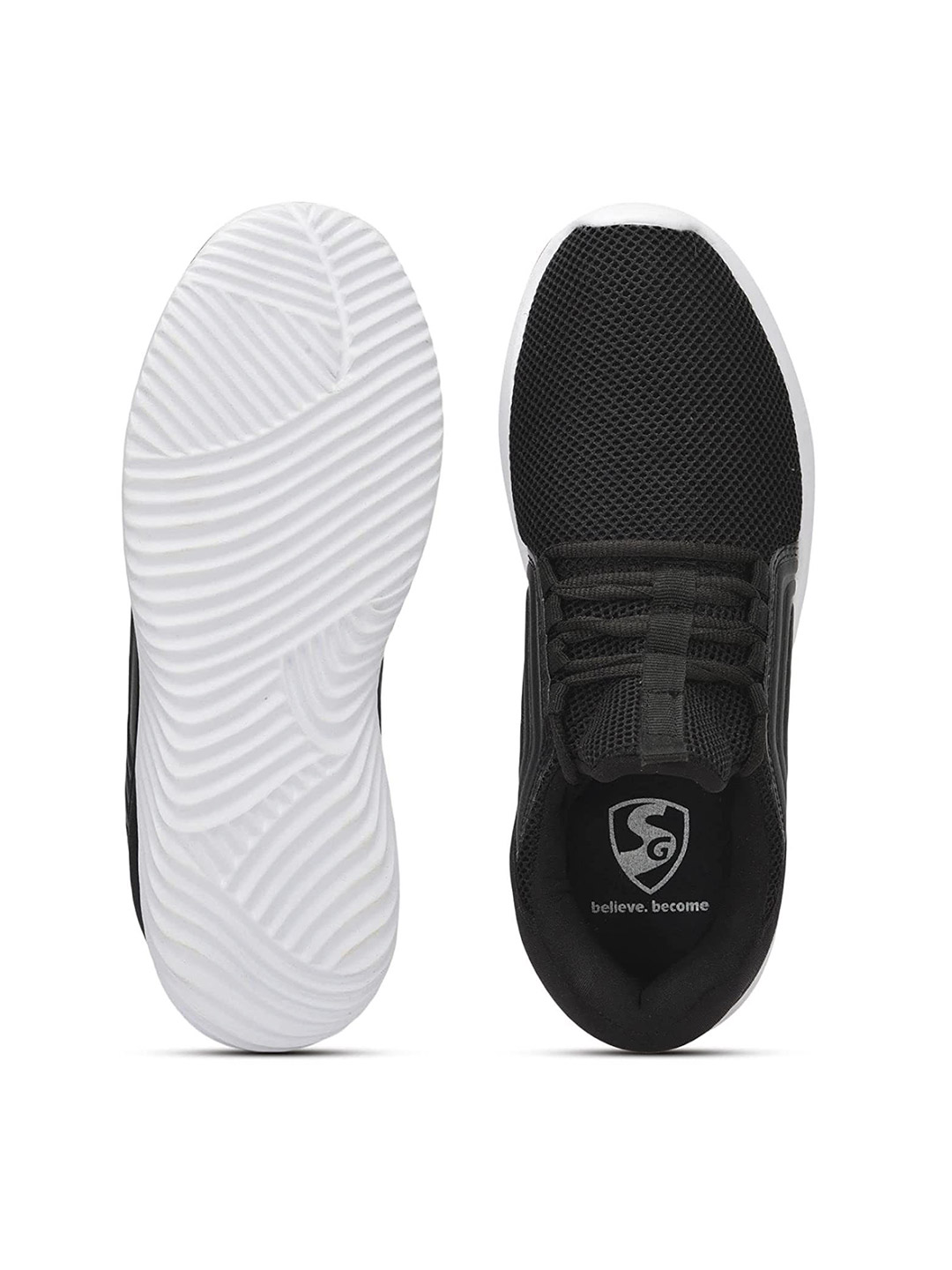 SG Men Blaze Run Black Sports Shoes (3)
