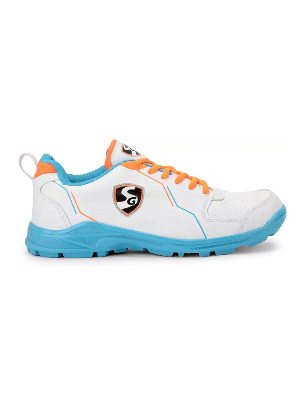 SG Men Blazelite White/S Blue/Orange Sports Shoes (1)