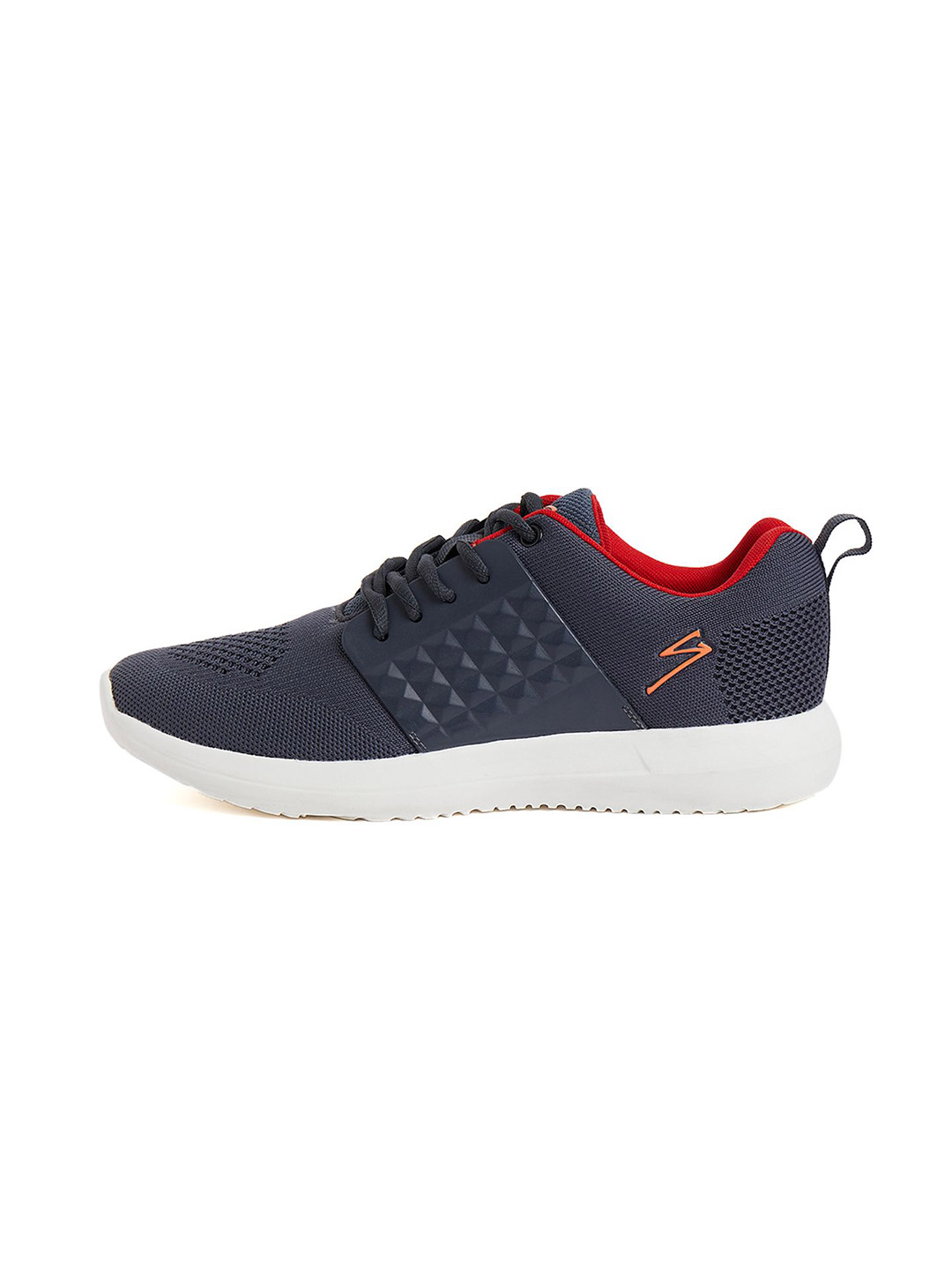 SG Men FRANKLIN D Grey/Red Sports Shoes (1)