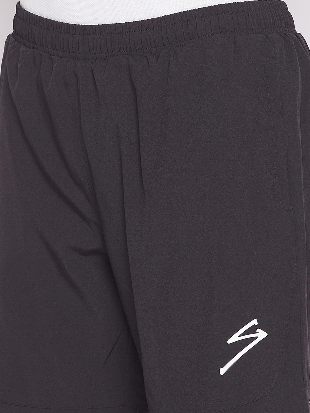 SG Men Navy Blue Printed Polyester Regular Fit Sports Shorts (6)