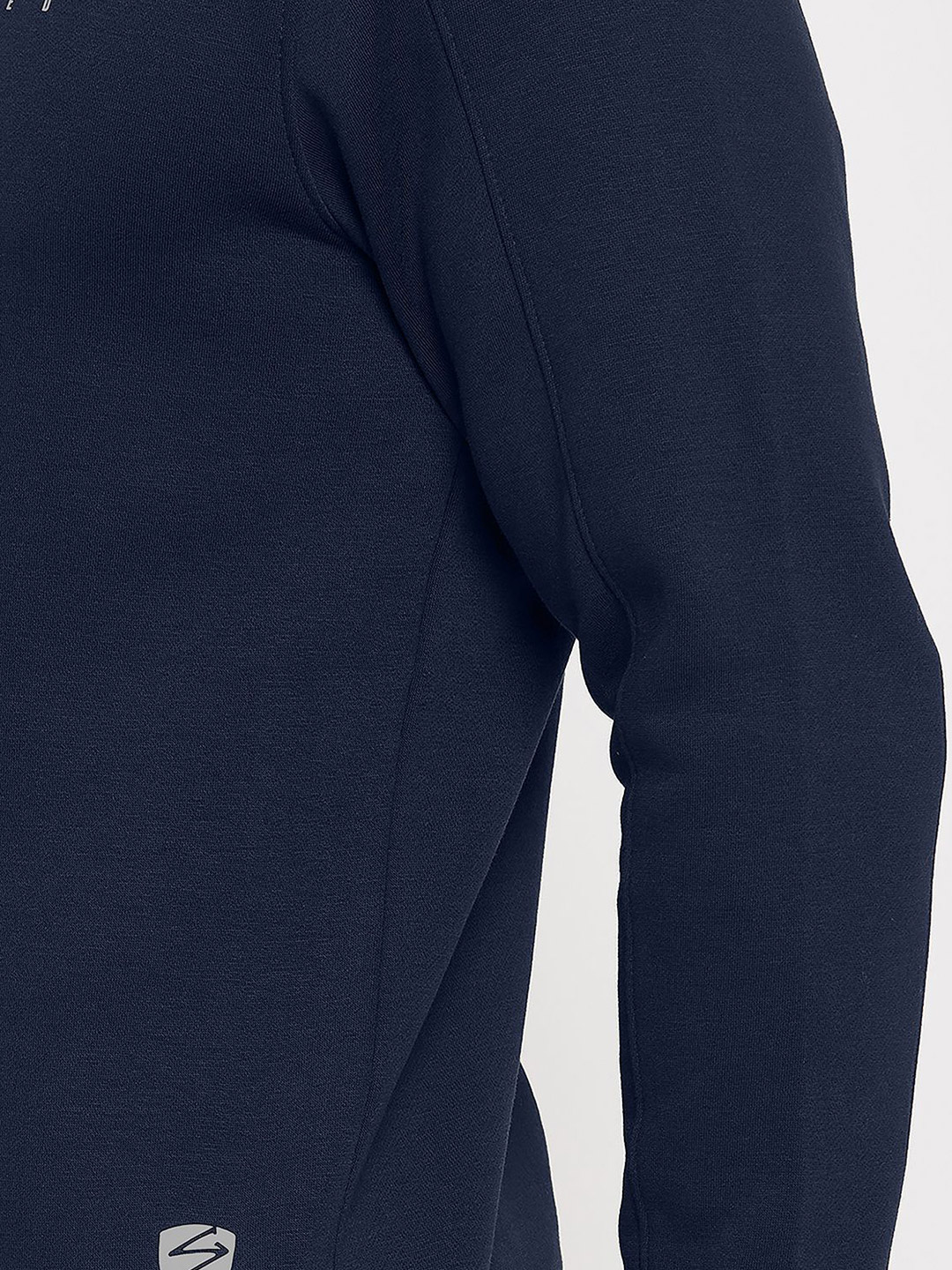 SG Men Navy Blue Solid Long Sleeves Round Neck Sweatshirts (5)