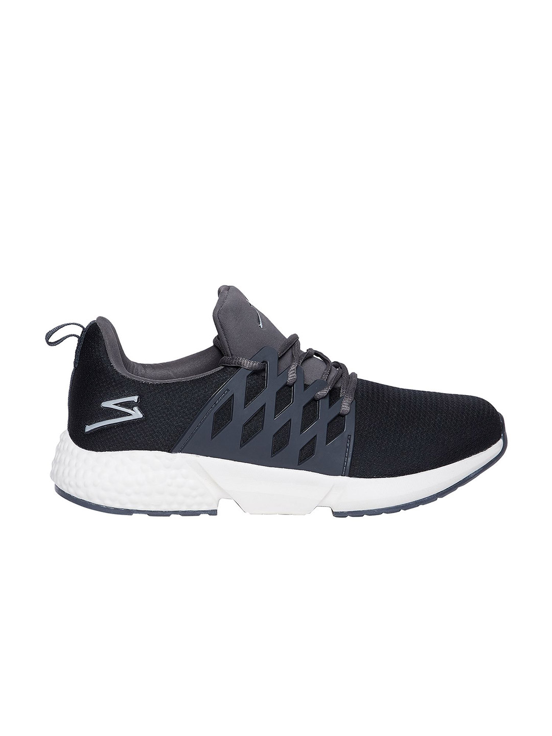 Men Platenum Dark Grey Sports Shoes