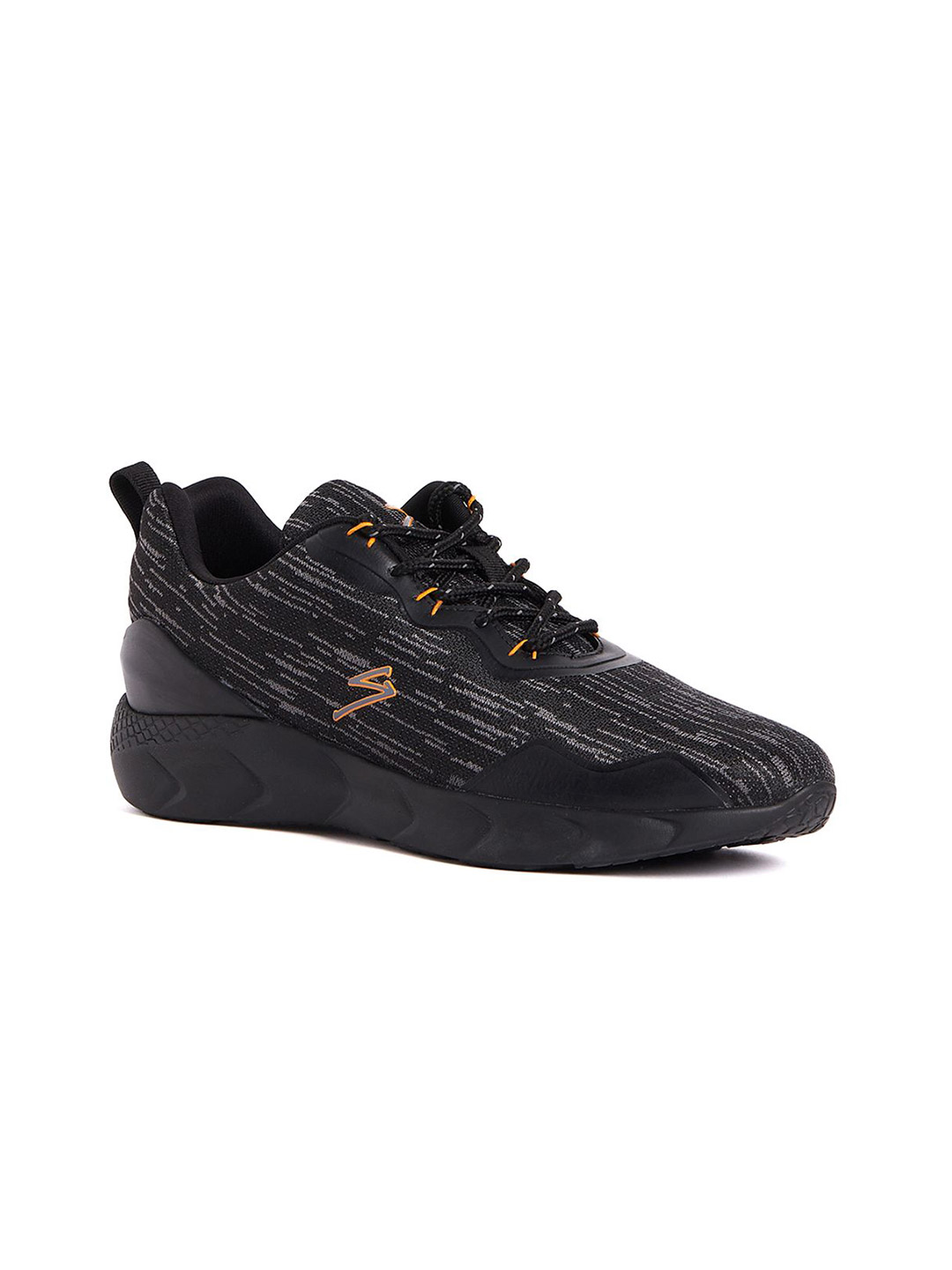 SG Men ROAR Black/Orange Sports Shoes (3)