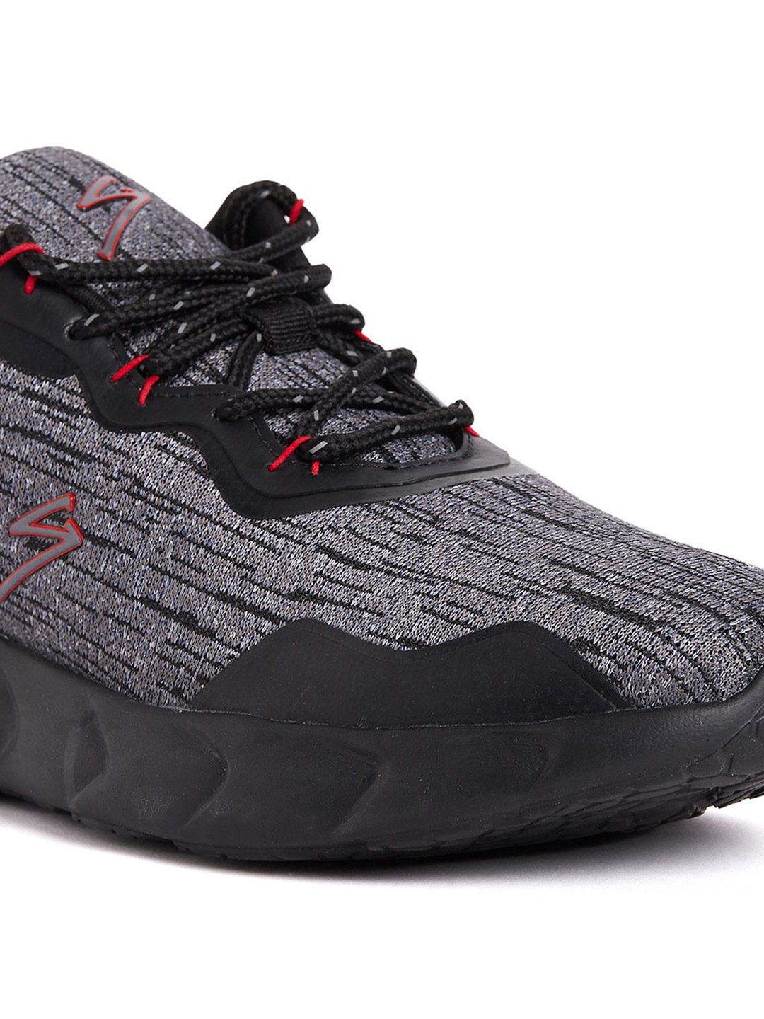 SG Men ROAR Black/Red Sports Shoes (5)