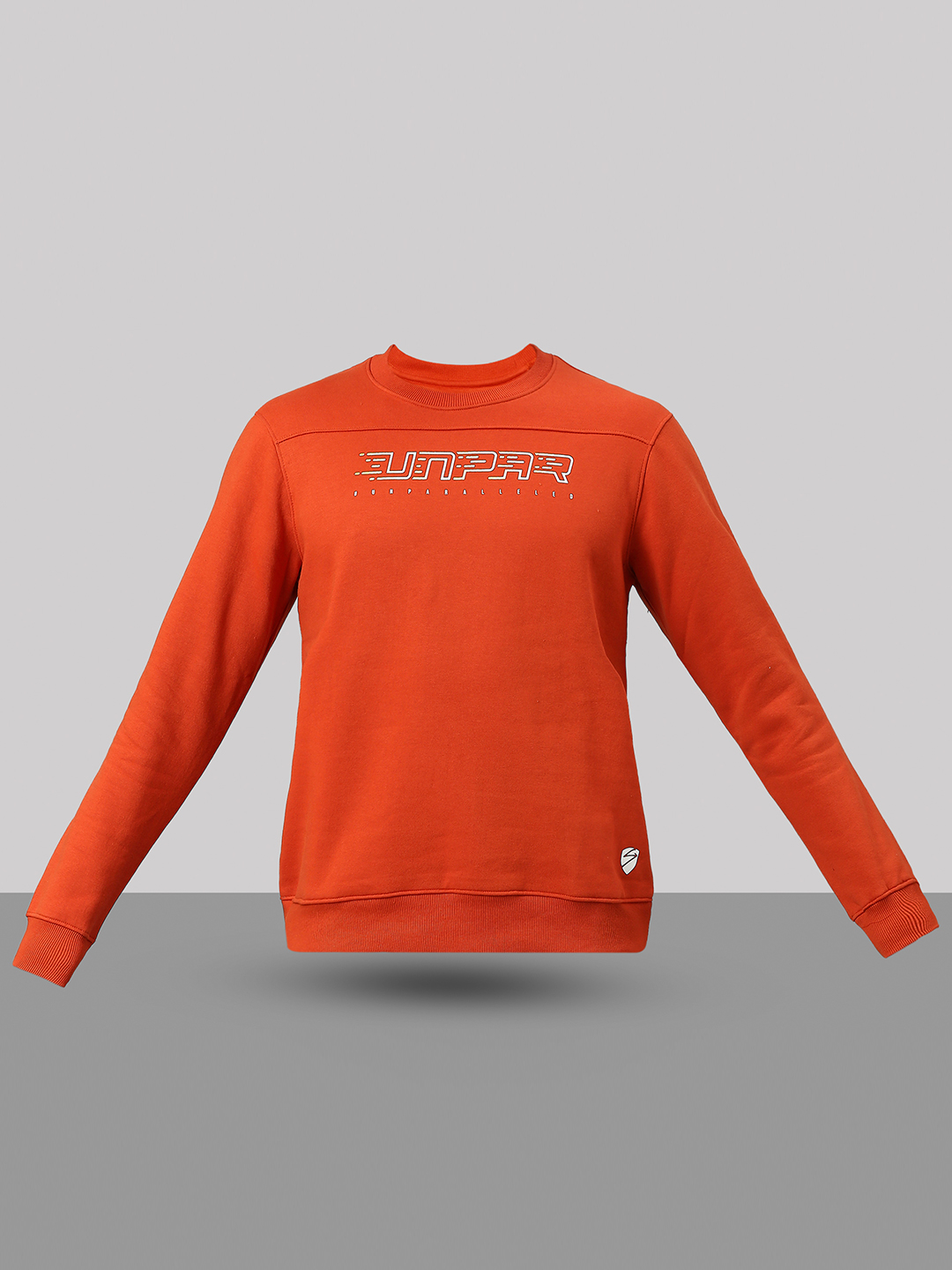 SG Men Rust Solid Long Sleeves Round Neck Sweatshirts (6)