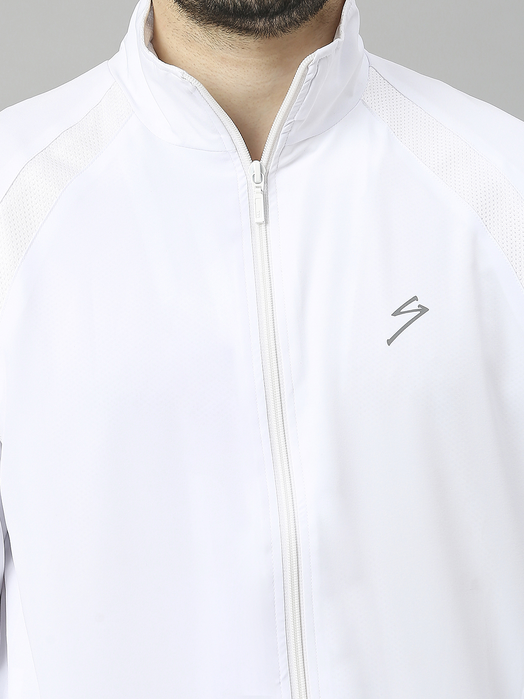 SG Men White Solid Long Sleeves Round Neck Co-ord Sets (6)