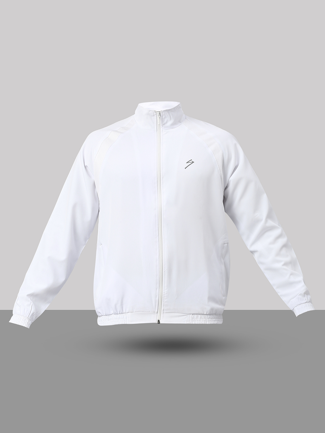SG Men White Solid Long Sleeves Round Neck Co-ord Sets (7)