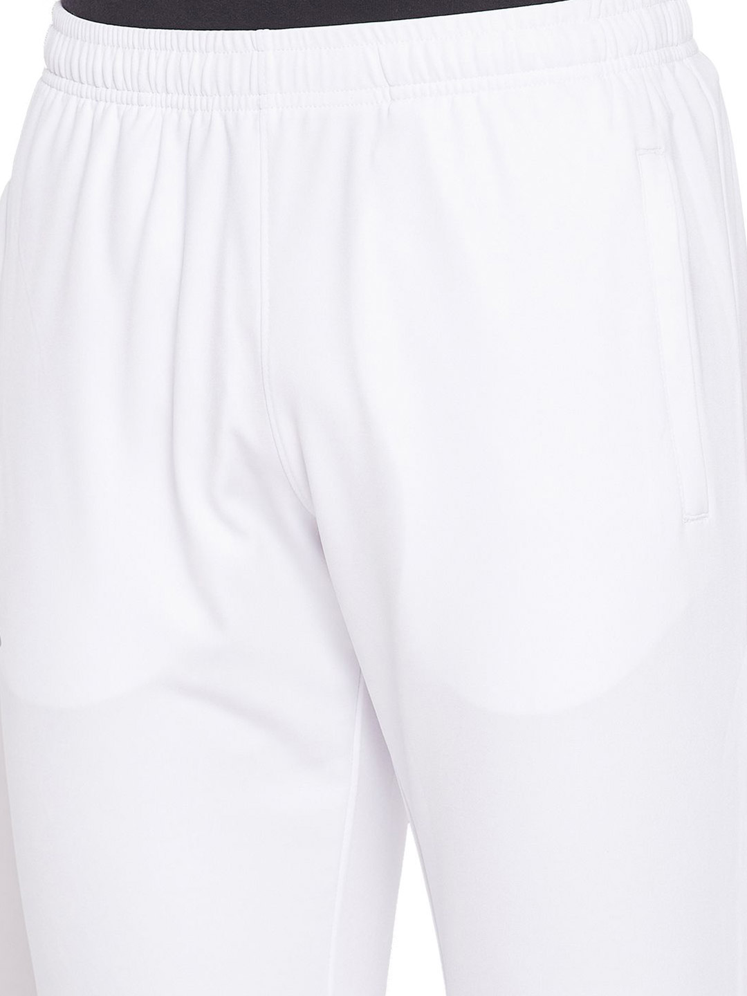 SG Men White Solid Long Sleeves Turtle Neck Co-ord Sets (7)