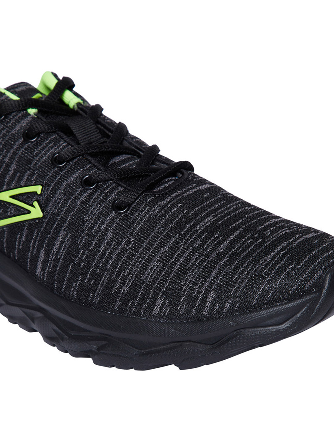 SG SG Rotler Black And Neon Lime Mens Sports Shoes (5)