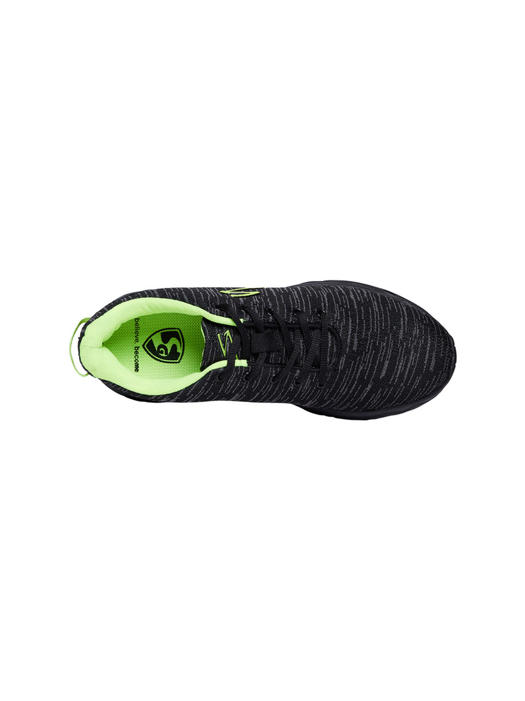 SG SG Rotler Black And Neon Lime Mens Sports Shoes (7)