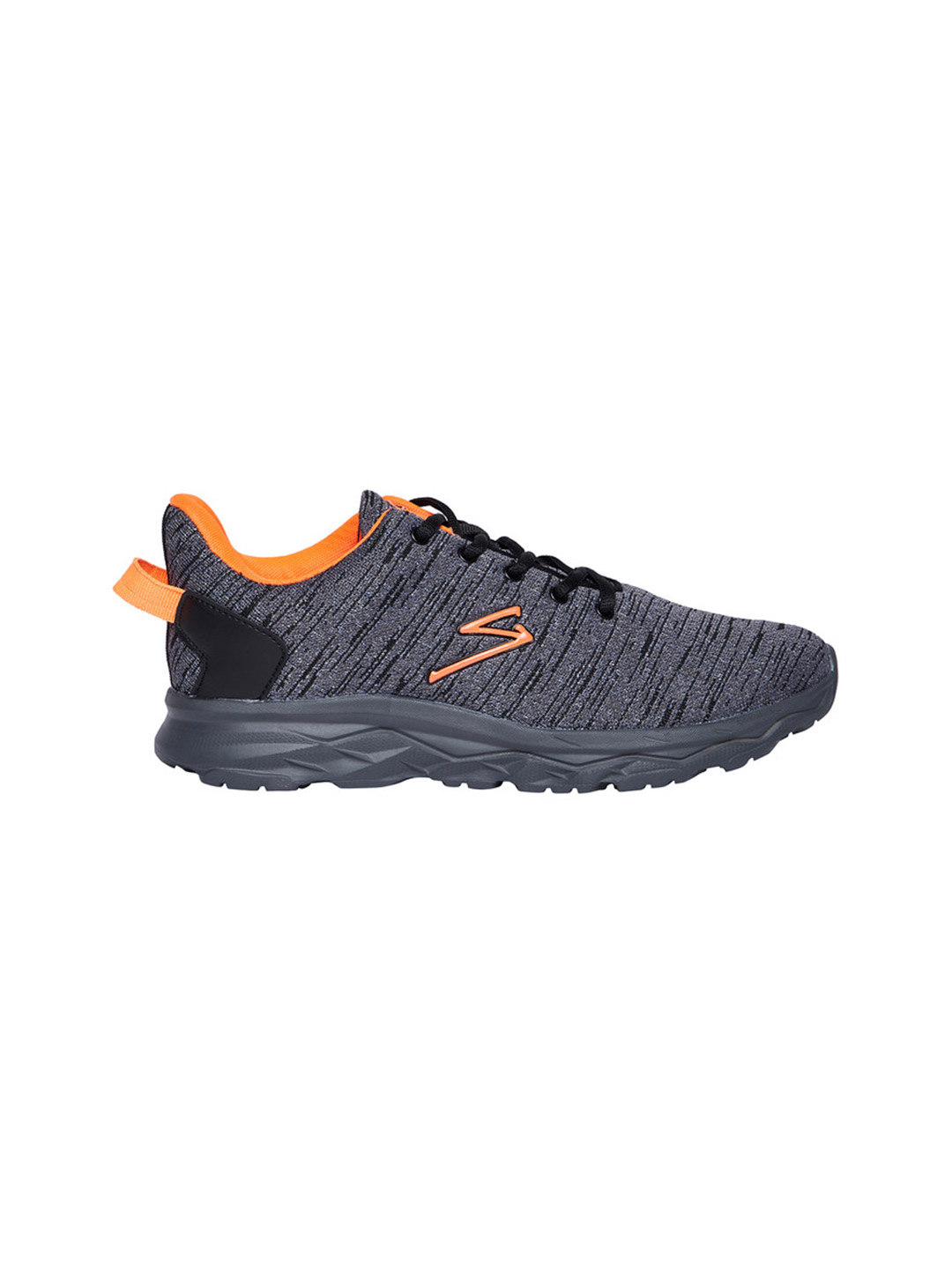 SG SG Rotler Grey And Neon Orange Mens Sports Shoes (1)