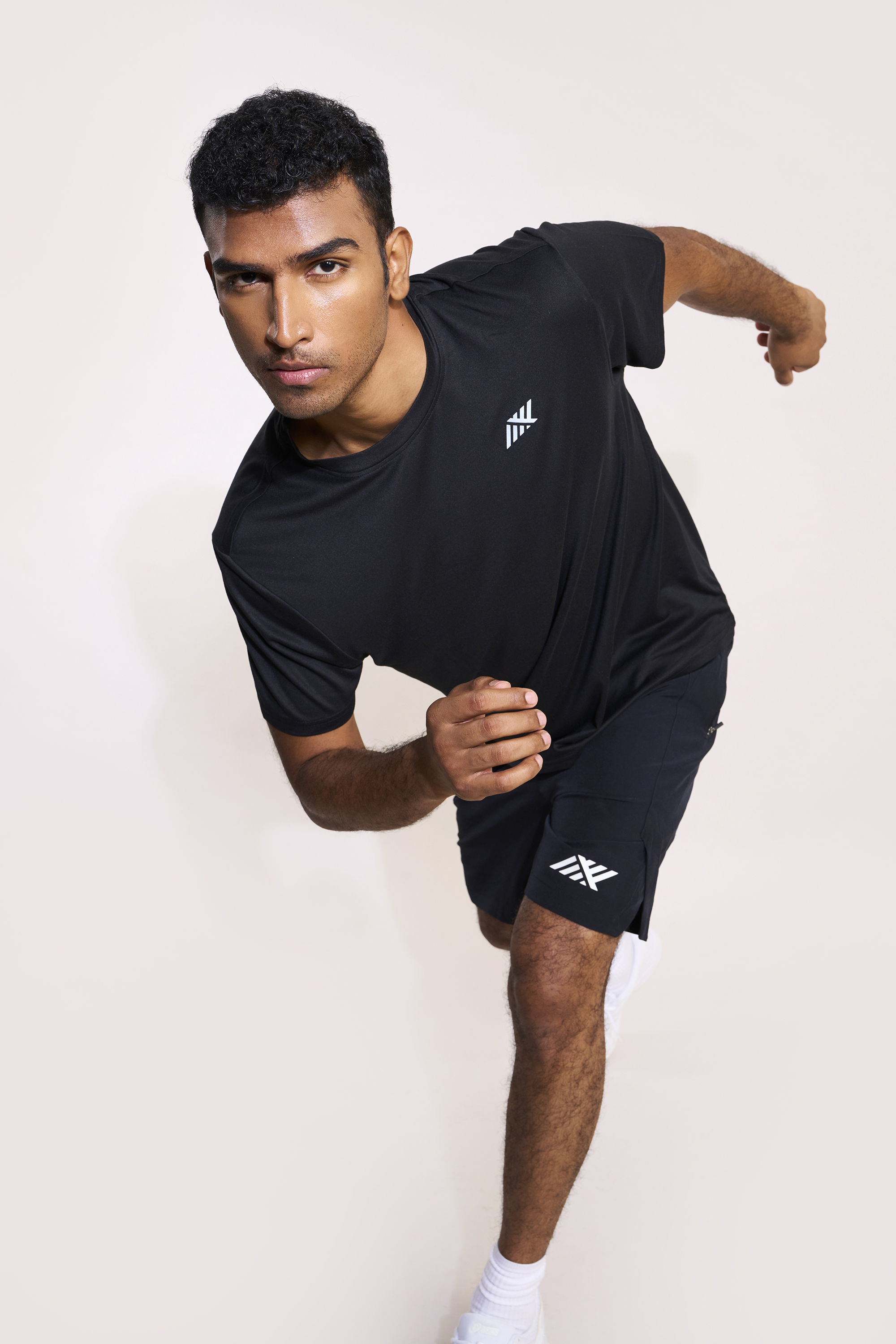SIX5SIX Born Athlete Men's Training T-Shirt in Black (2)