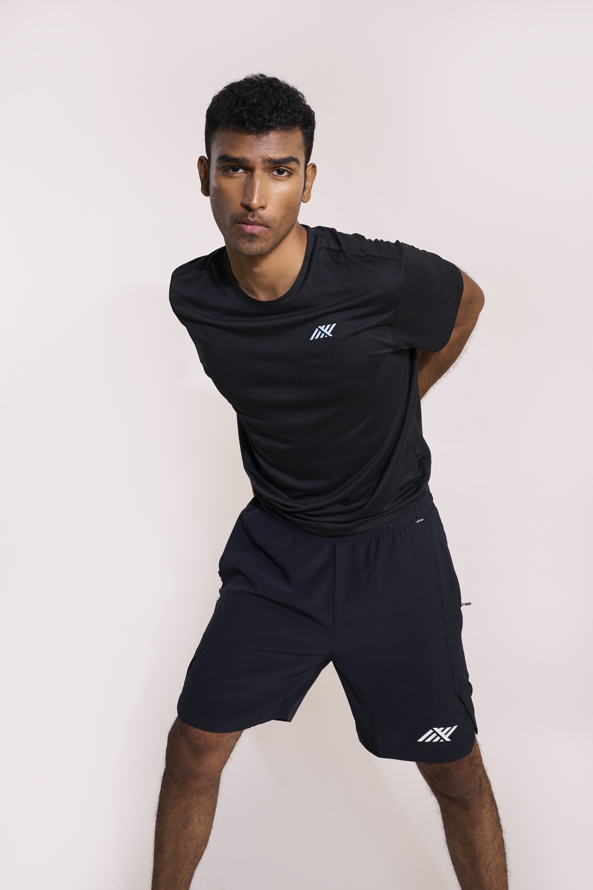 SIX5SIX Born Athlete Men's Training T-Shirt in Black (4)