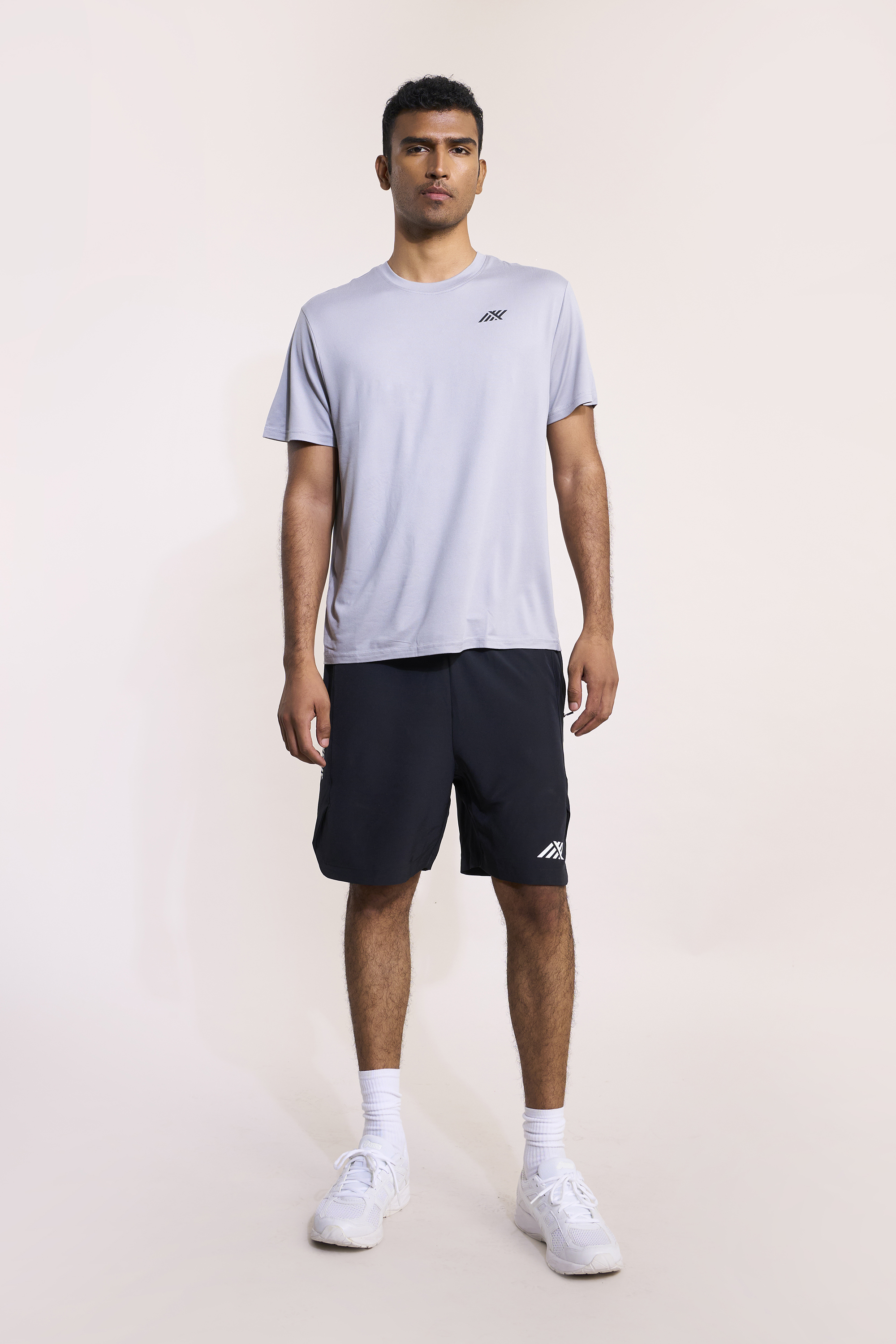 SIX5SIX Born Athlete Men's Training T-Shirt in Grey (5)