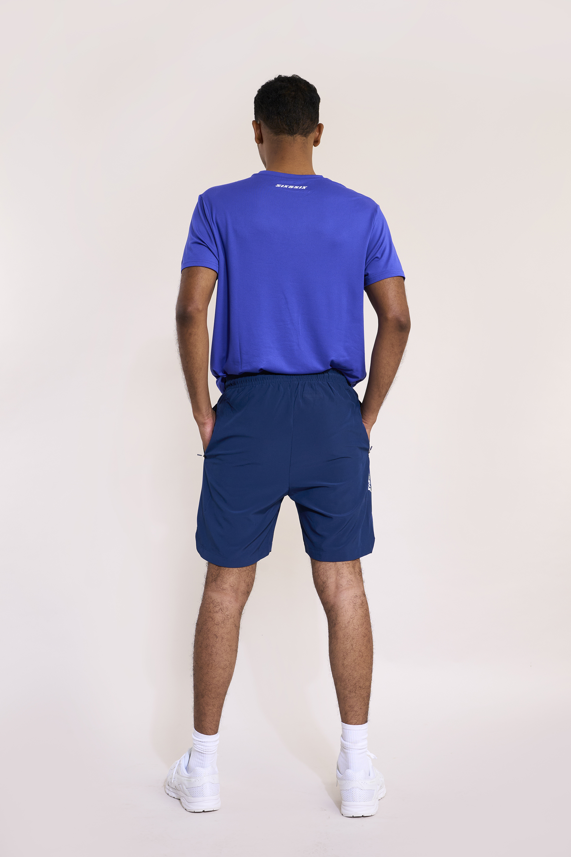 SIX5SIX Born Athlete Men's Training T-Shirt in Royal Blue (3)