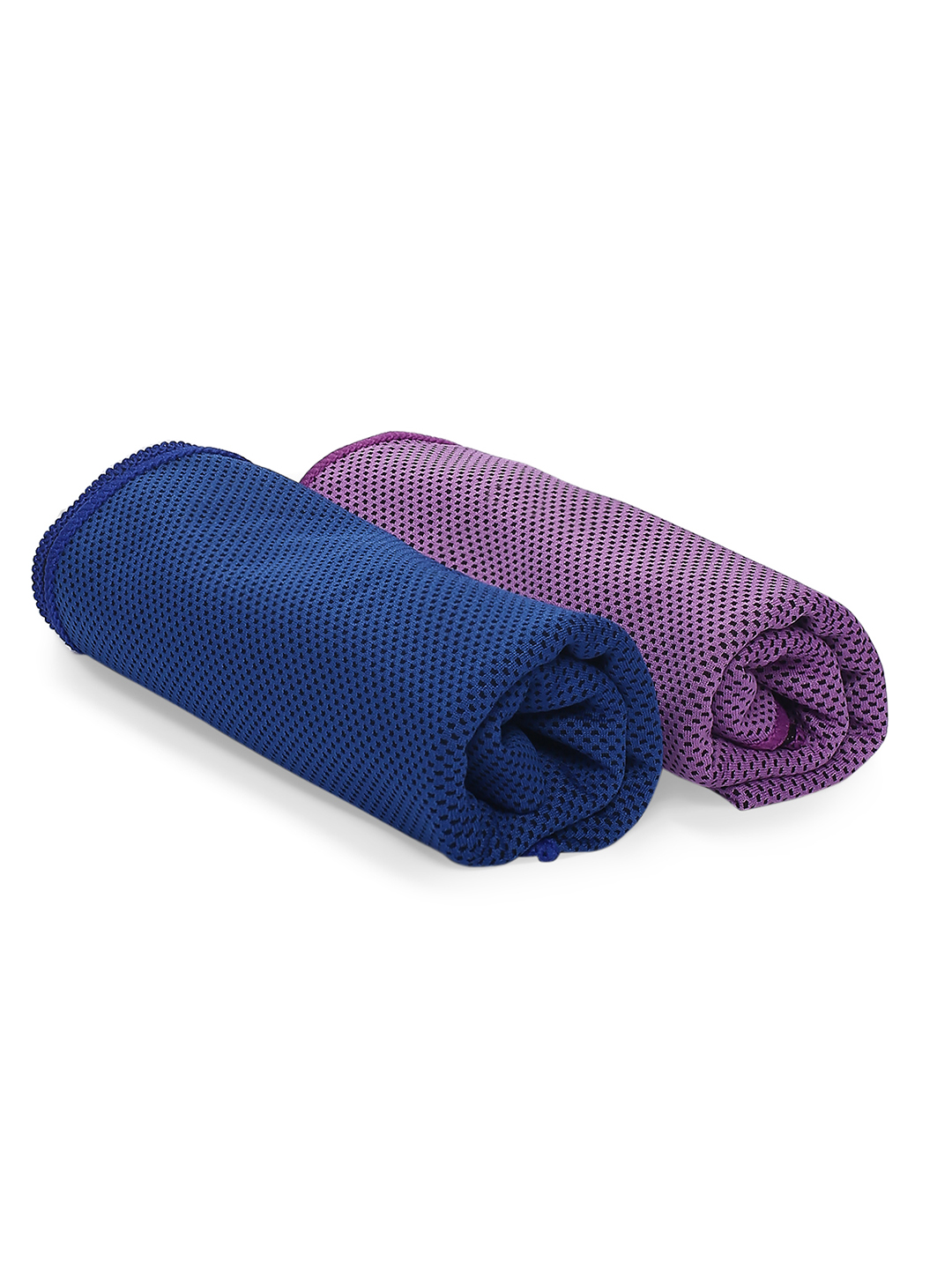 Skap Cooling Towel for Gym, Sports & Outdoor, Set of 2, Blue-Pink (1)