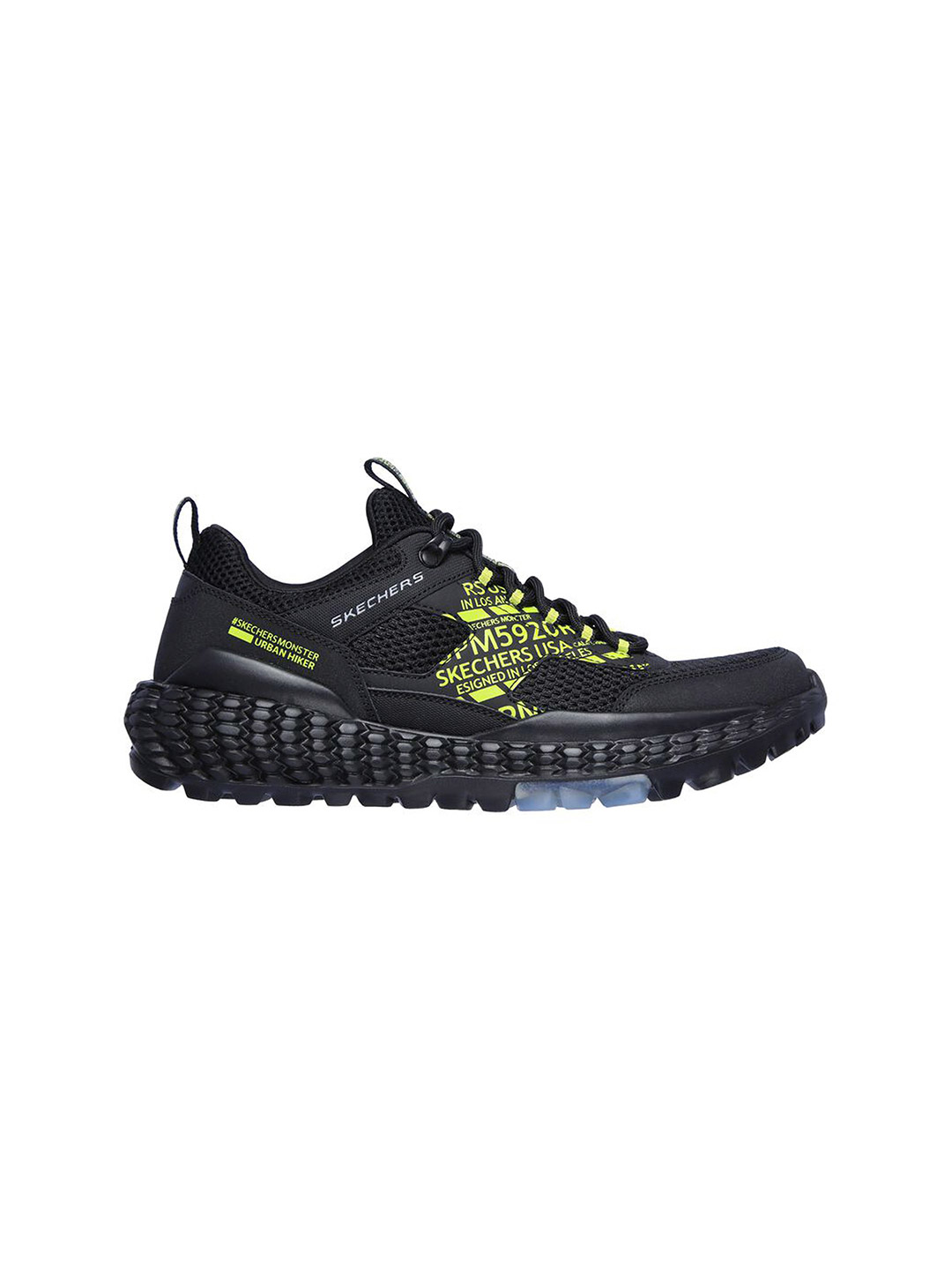 Skechers Mens Skechers Monster - Mashton Black Sports Shoes (1)