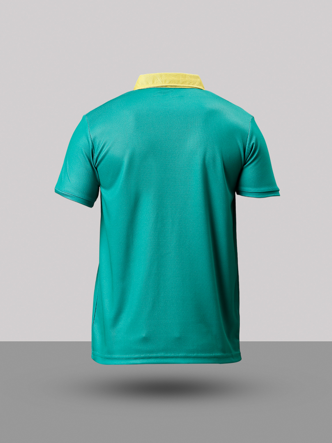 South Africa ICC Men's T20 WC-24 Green Logo Printed Half Sleeves Polo Collar Polyester T-Shirt (9)
