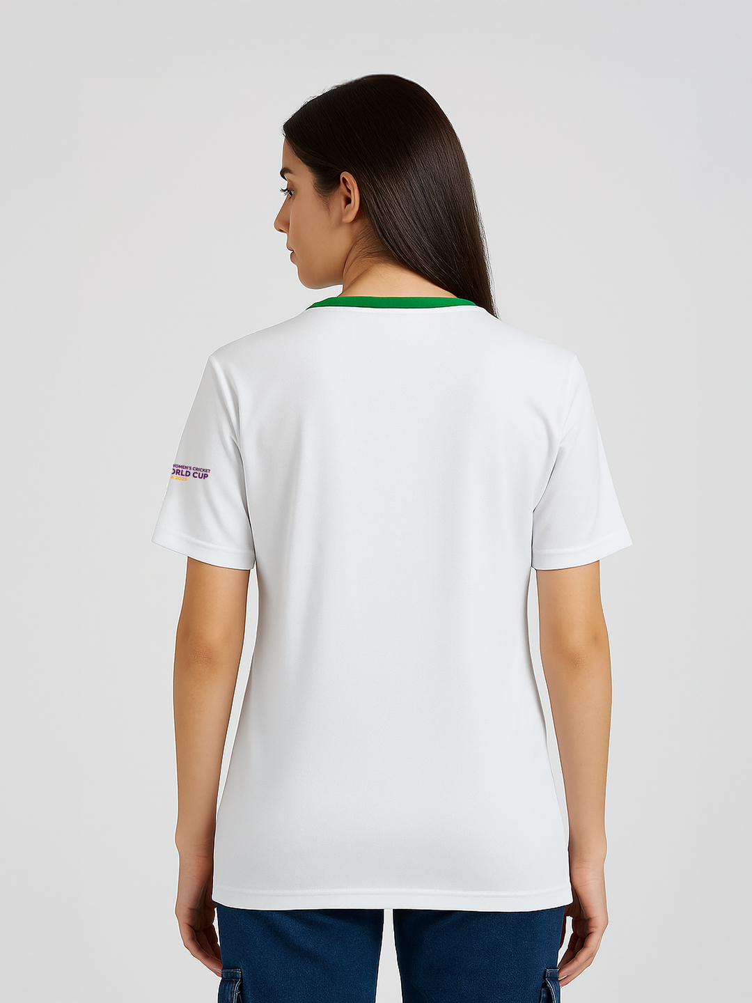 South Africa ICC Women's Cricket World Cup 2025 Unisex White Graphic Printed T-Shirt (2)