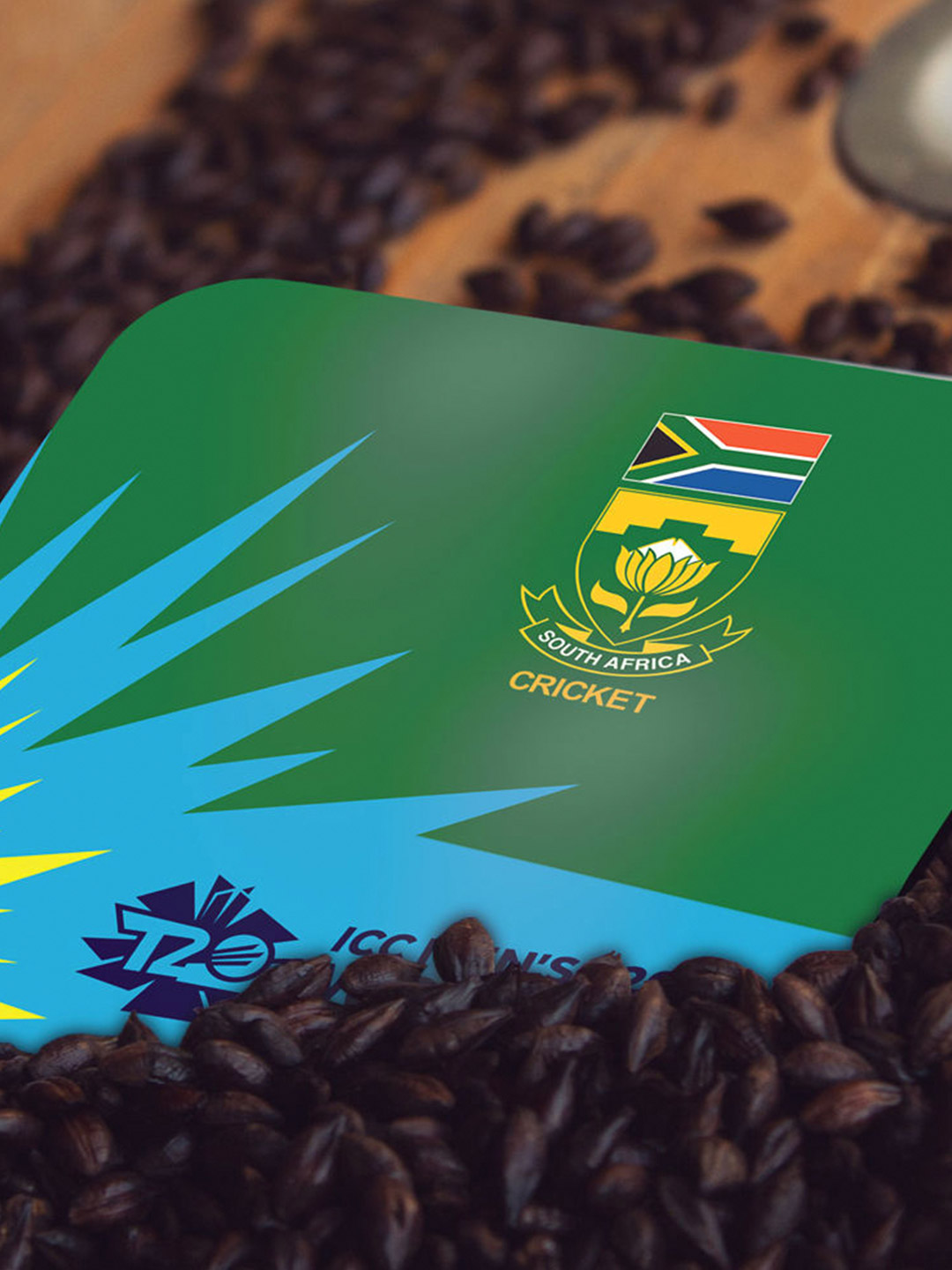 South Africa Team South Africa ICC T20 Square Coaster (5)