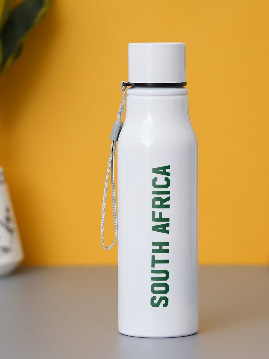 South Africa ICC Champions Trophy 2025 - Single Walled, Easy to Carry, Leak-Proof, Rust Free, Stainless Steel Bottle - 7 (1)