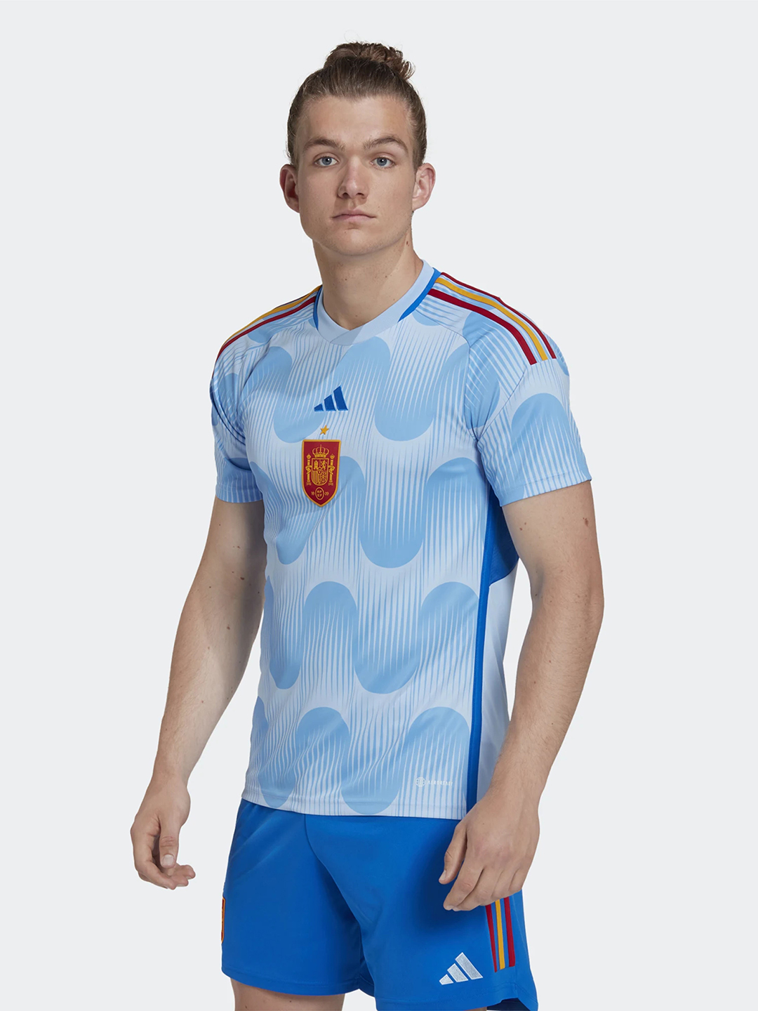 Spain Adidas Official Spain 22 FEF Away Jersey (1)