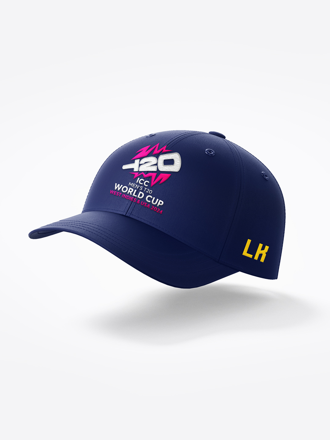 Sri Lanka ICC Men's T20 WC-24 Navy Blue Embroidered Team Sri Lanka Baseball Cap (1)