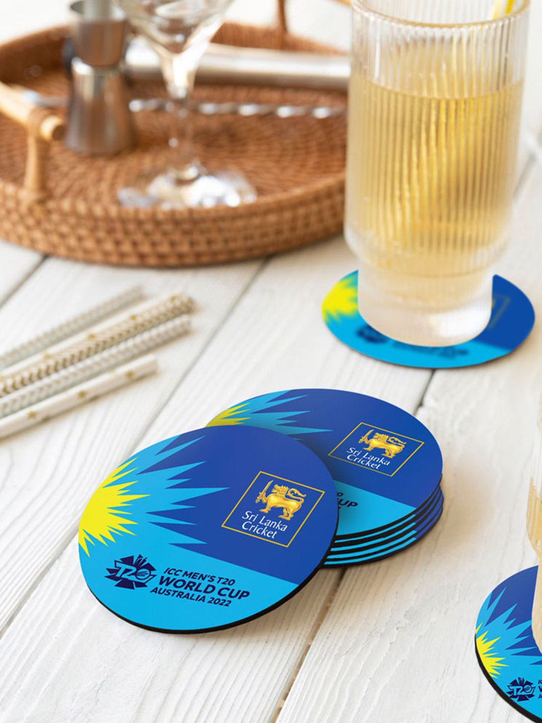 Sri Lanka Team Sri Lanka ICC T20 Circle Coaster (3)
