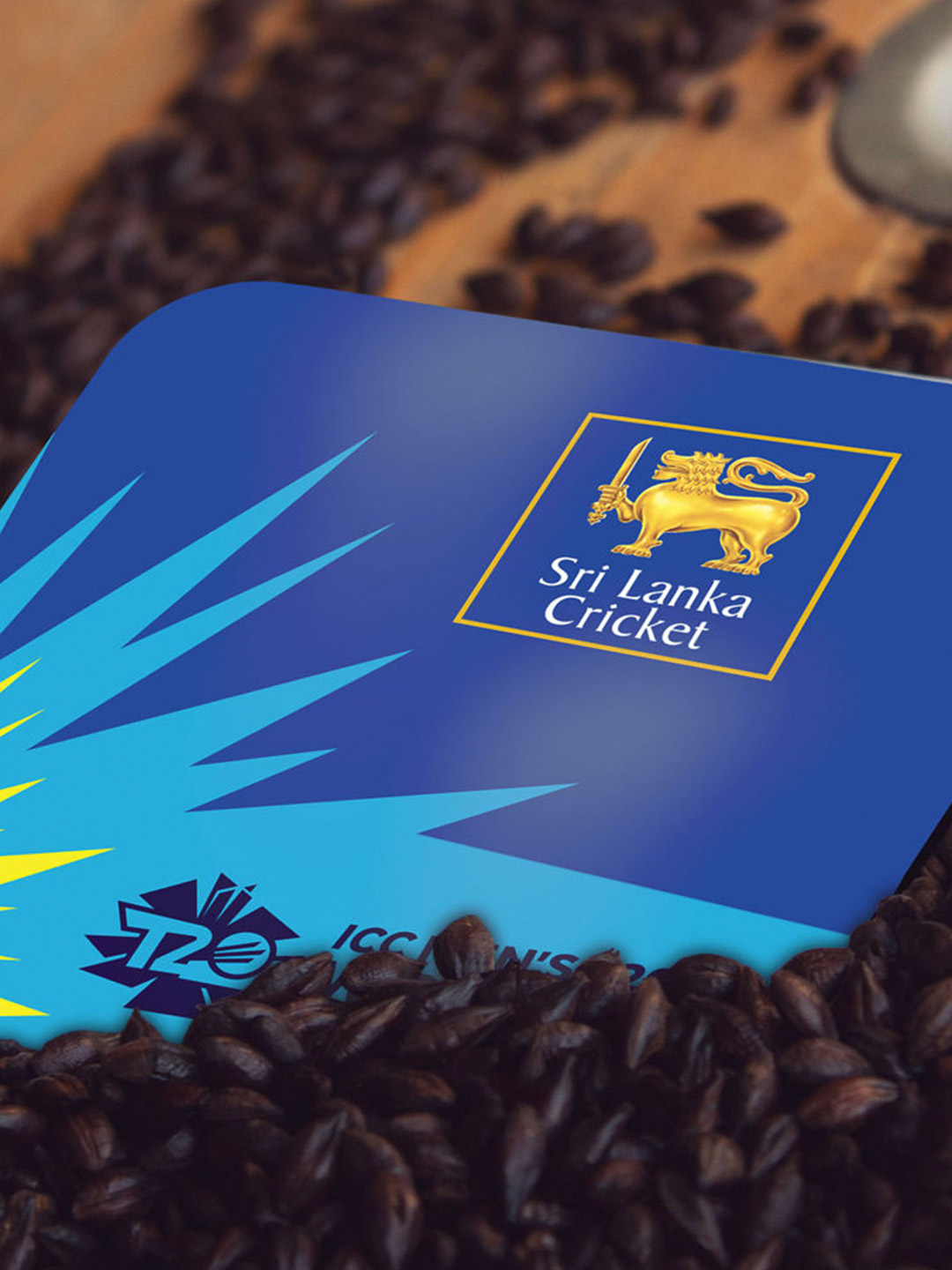 Sri Lanka Team Sri Lanka ICC T20 Square Coaster (5)