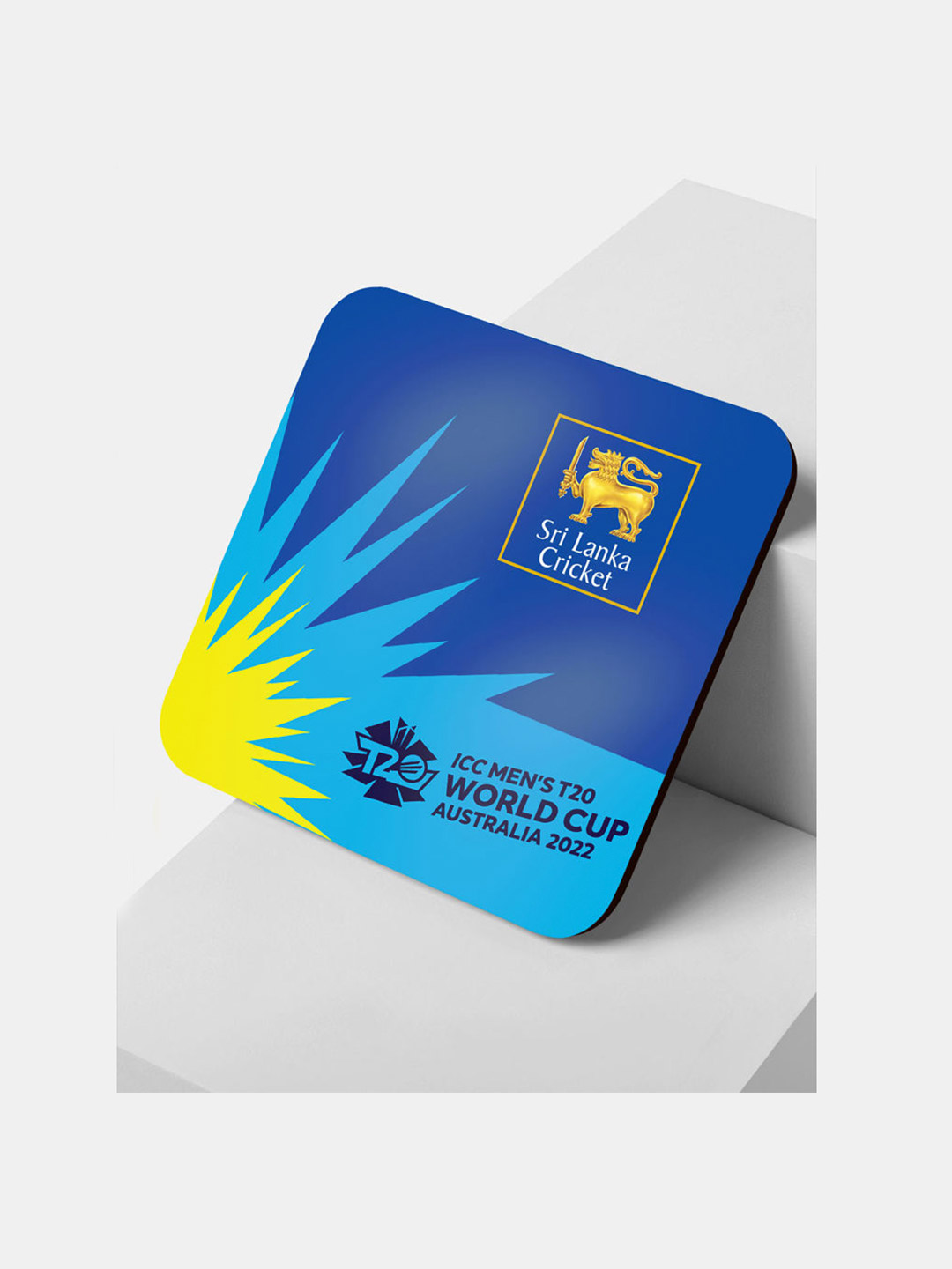 Sri Lanka Team Sri Lanka ICC T20 Square Coaster (2)