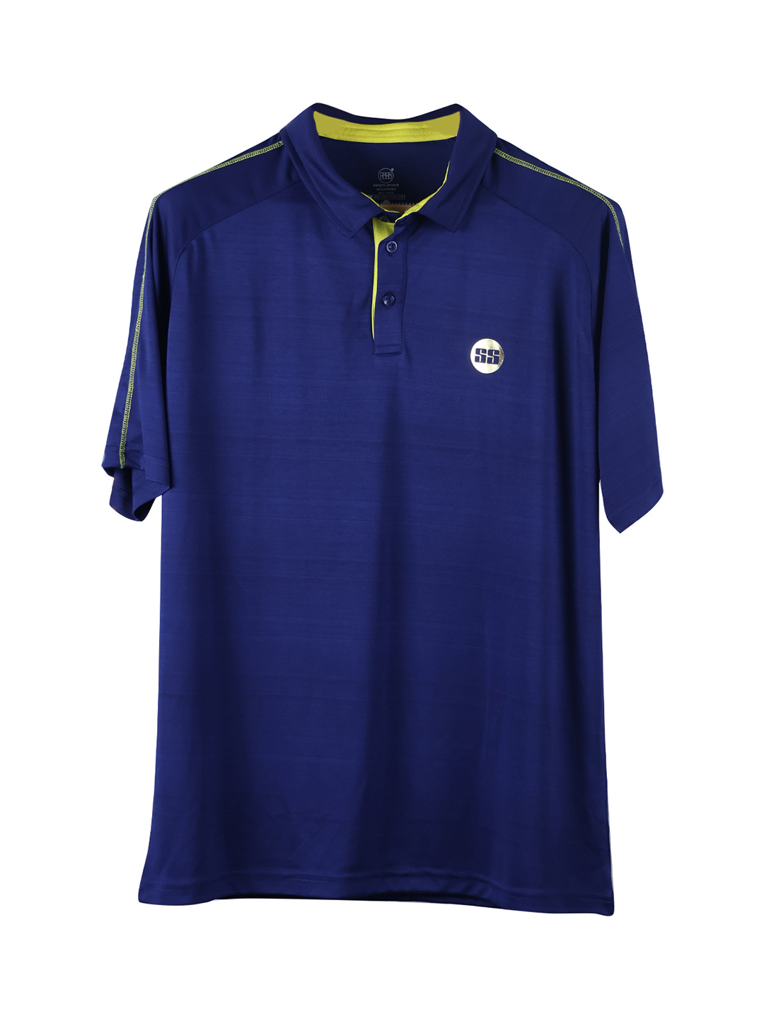 SS Men Blue and Black Maximus Polo Collar T-Shirts (1)
